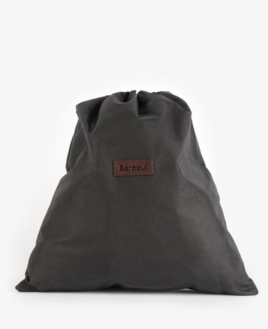 Barbour Men's Dark Brown Laire Leather Saddle Bag