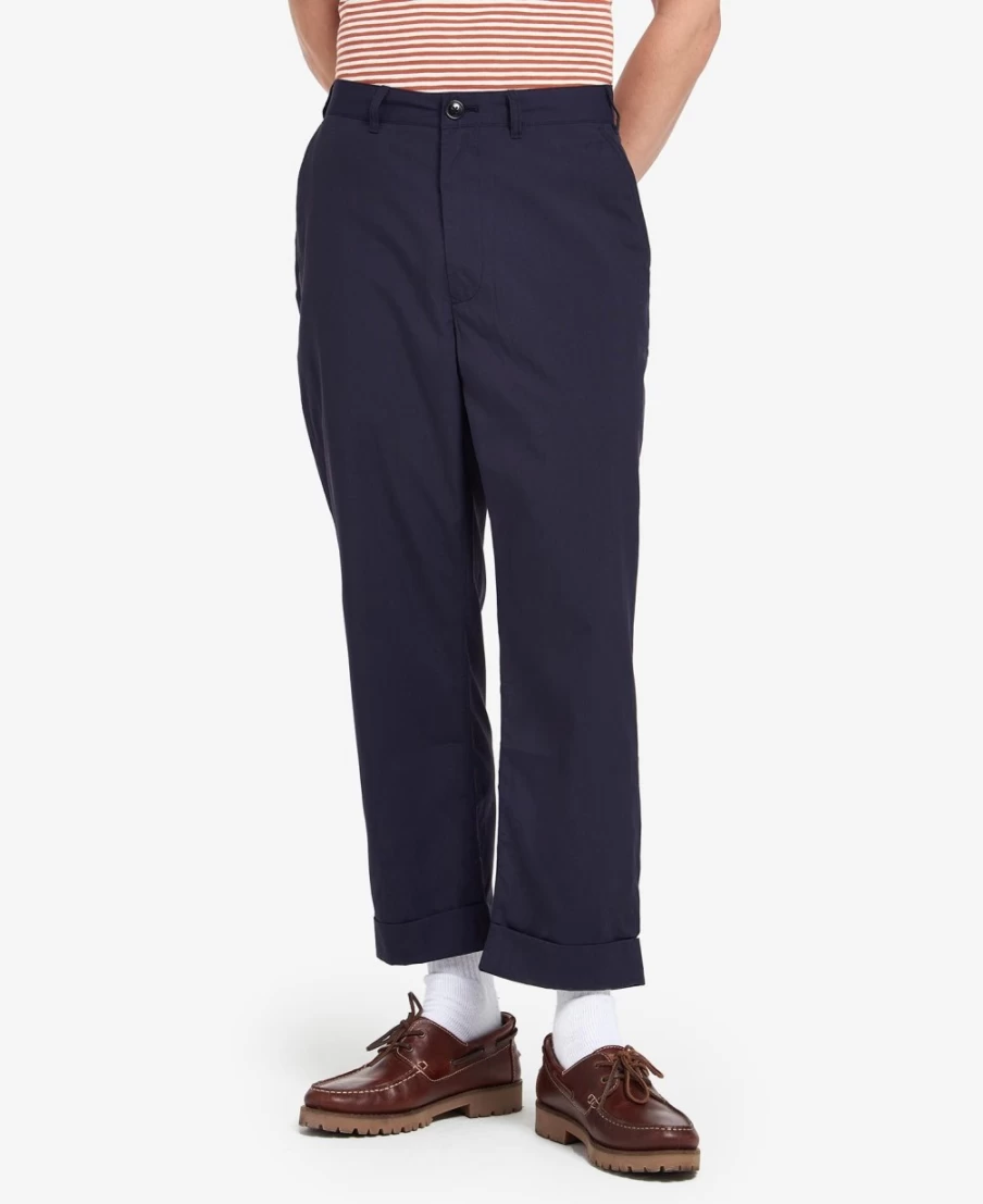 Barbour Men's Nelson Trousers in Night Sky - Classic Casual Pants