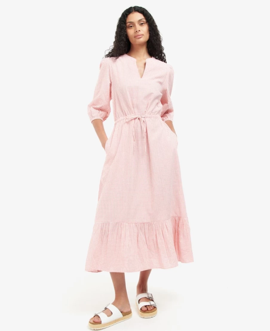 Barbour Women's Maskia Dress in Multi Light Color