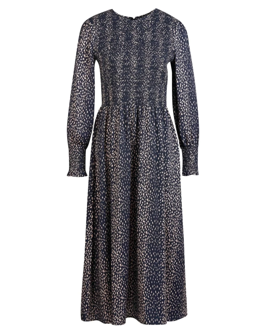 Barbour Women's Sandwood Dress in Multi Animal Print