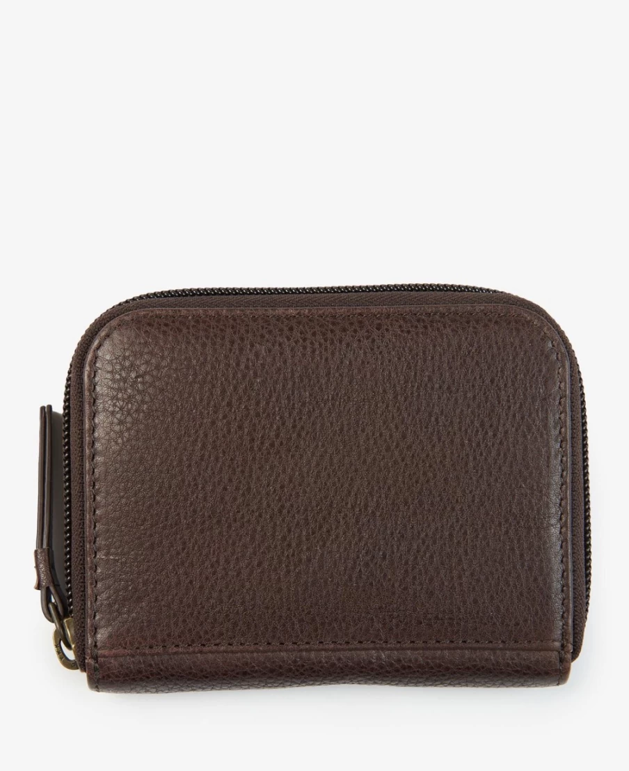 Barbour Men's Dark Brown Laire Leather Purse