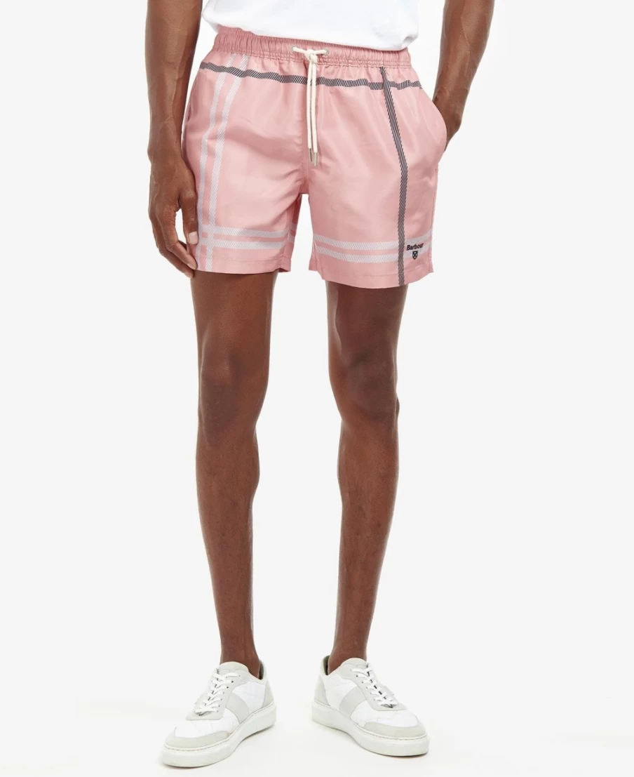 Barbour Men's Blaine Swim Shorts in Ivy Green - Quick-Dry Comfort for Summer