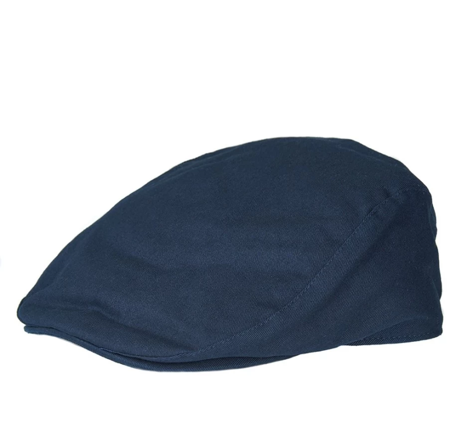 Barbour Finnean Cap for Men - Olive Green Waxed Cotton Baseball Hat