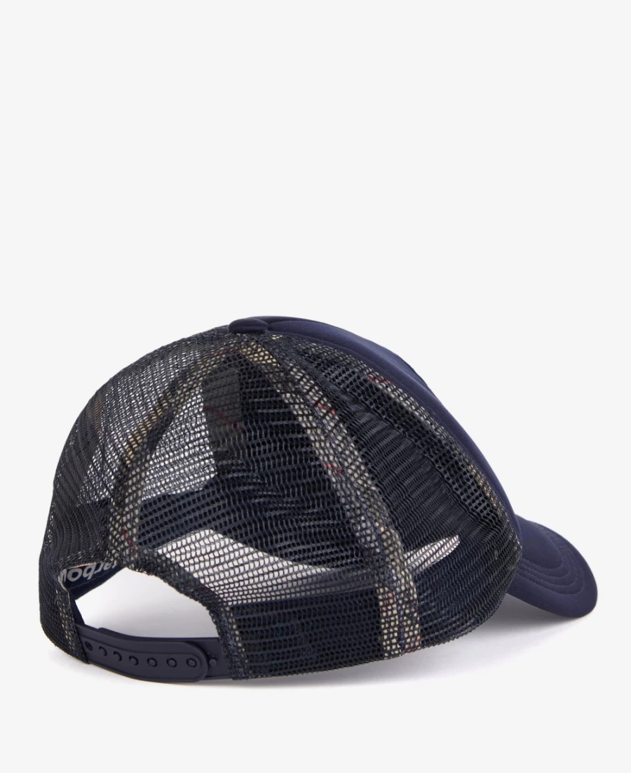 Barbour Fulton Classic Navy Trucker Cap for Men