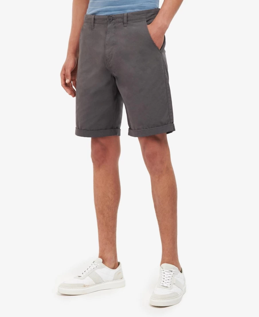 Barbour Men's Glendale Shorts in Asphalt - Classic Casual Wear