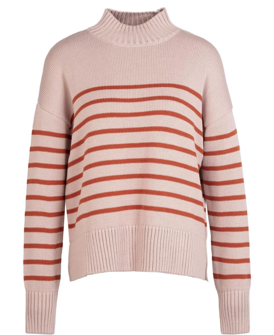 Barbour Women's Shelly Knit Sweater in Cloud Color