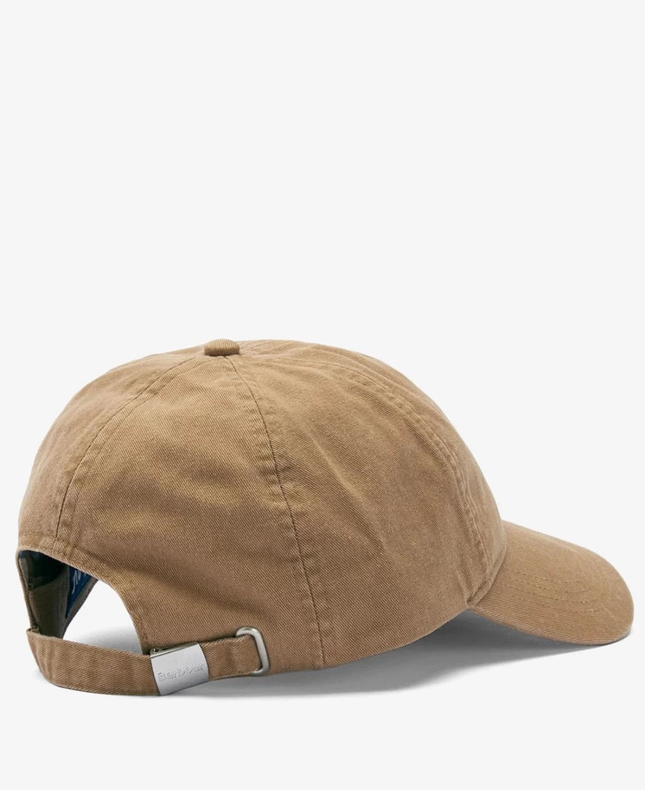 Barbour Mens Sport Blue Cascade Sports Cap - Classic Outdoor Adjustable Baseball Hat