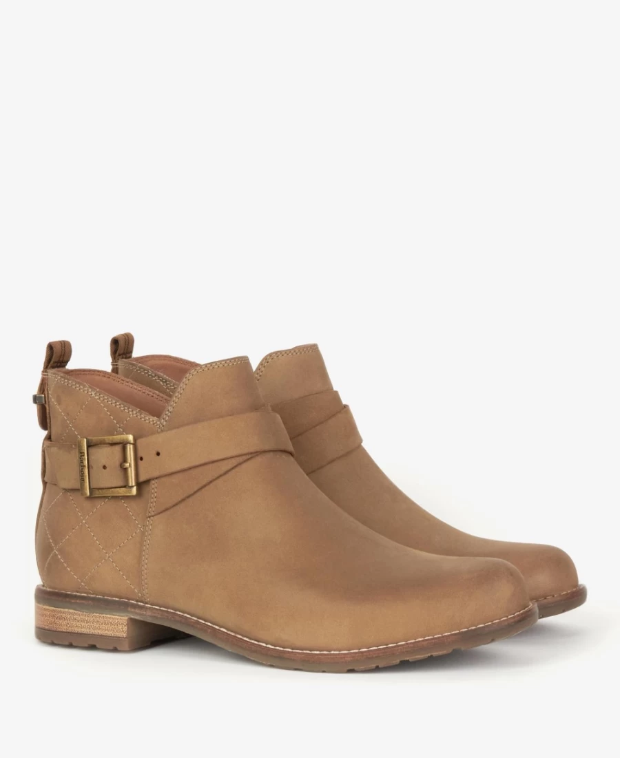 Barbour Womens Darlene Belt Boots in Classic Black - Stylish & Comfortable Footwear
