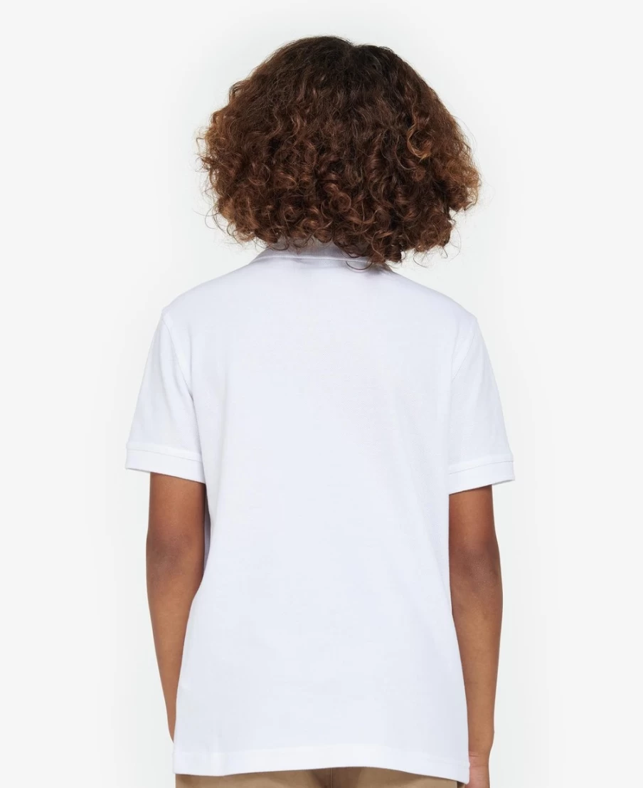 Barbour Boys Classic Navy Floyd Polo Shirt for Kids