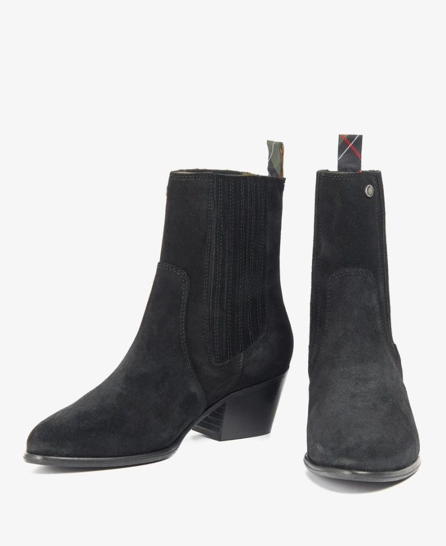 Barbour Women's Prue Western Chelsea Boots in Taupe