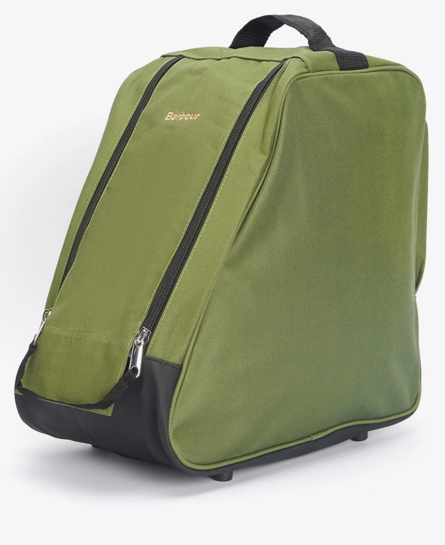 Barbour Men's Green Boot Bag - Durable & Stylish Carryall for Footwear