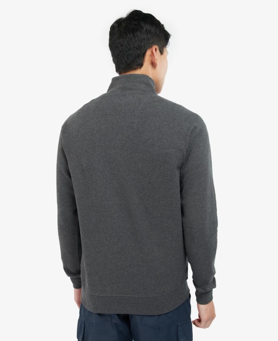 Barbour Men's Mist Half Snap Sweatshirt - Classic Comfort & Style