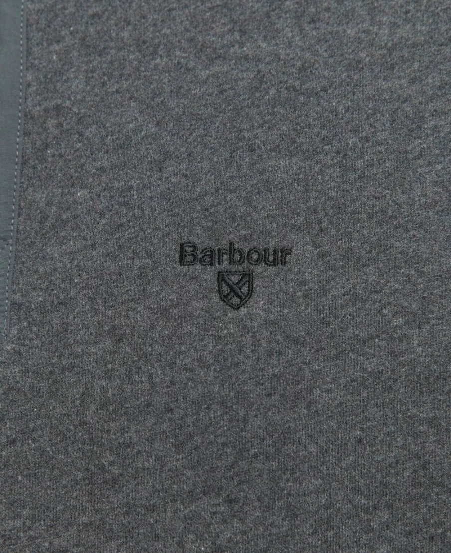 Barbour Men's Mist Half Snap Sweatshirt - Classic Comfort & Style