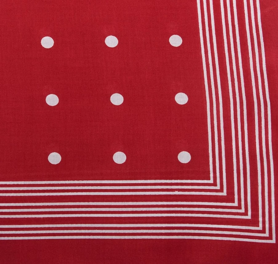 Barbour Mens Spotted Handkerchiefs Gift Box Set - Red, Green, Navy Checkered Pattern Pocket Squares