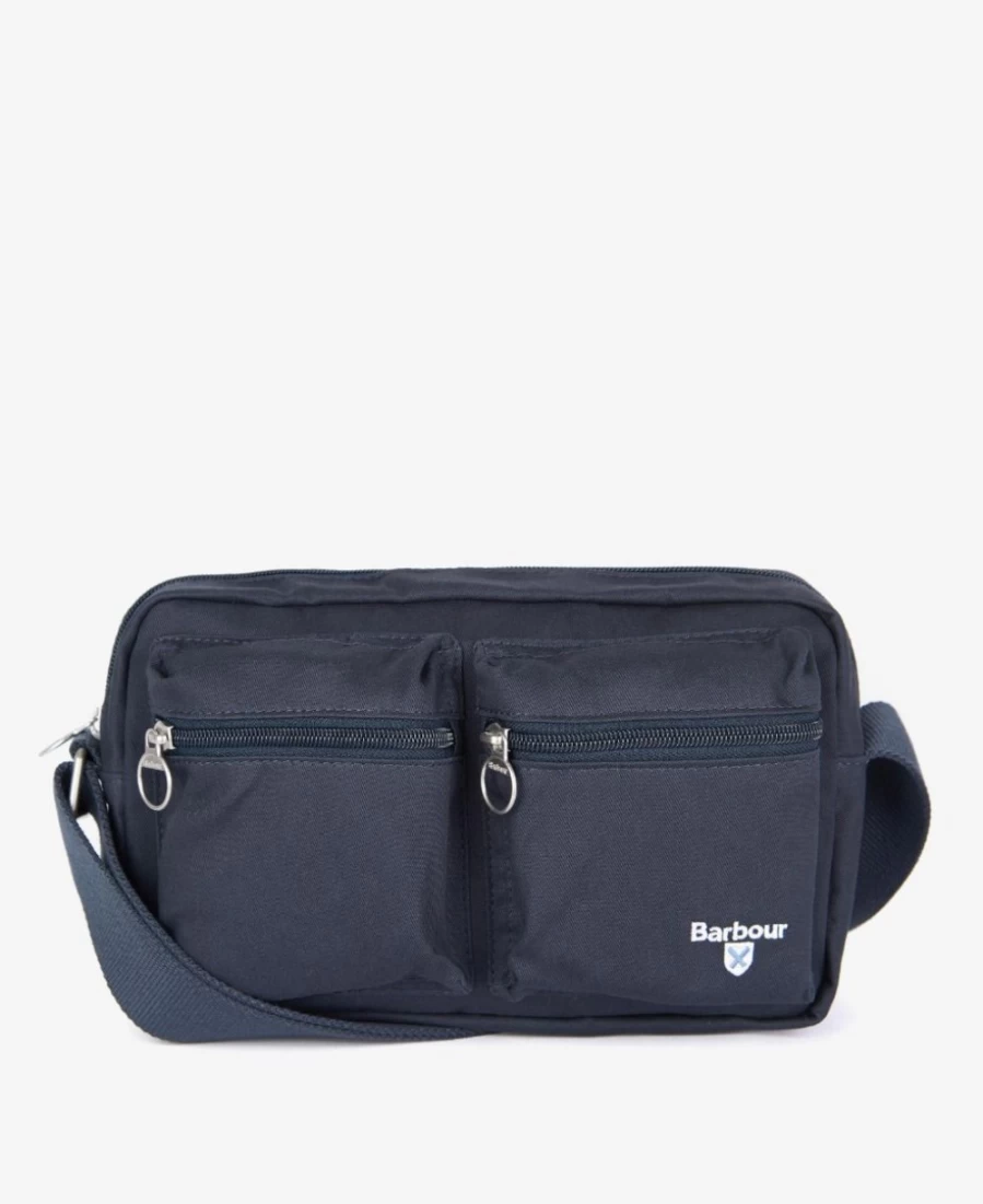 Barbour Men's Classic Navy Cascade Crossbody Bag