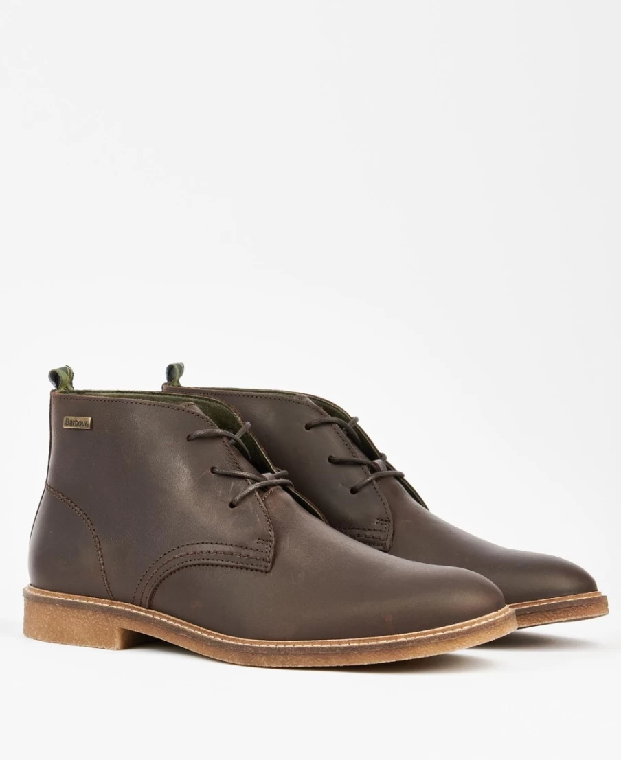 Barbour Men's Sonoran Black Suede Boots | Waterproof Outdoor Footwear
