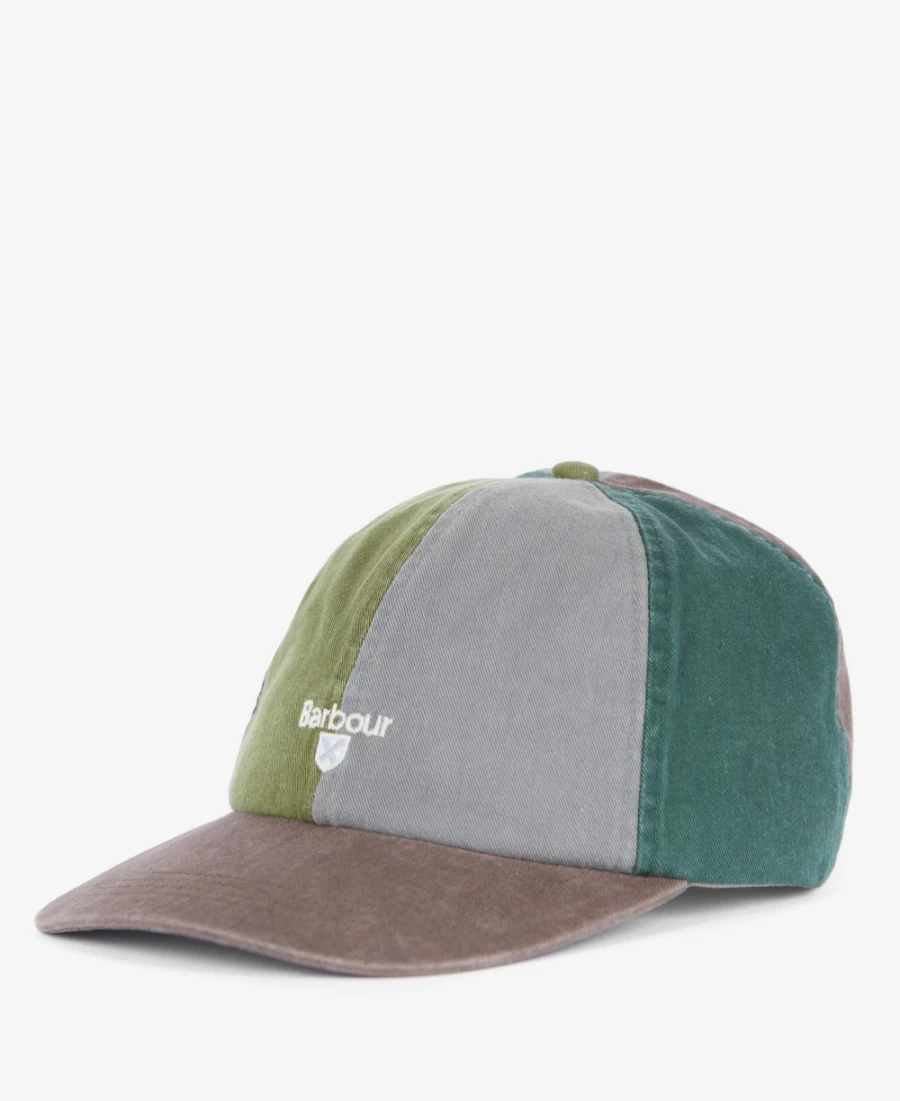 Barbour Men's Laytham Sports Cap in Olive Mix - Classic Outdoor Hunting Hat