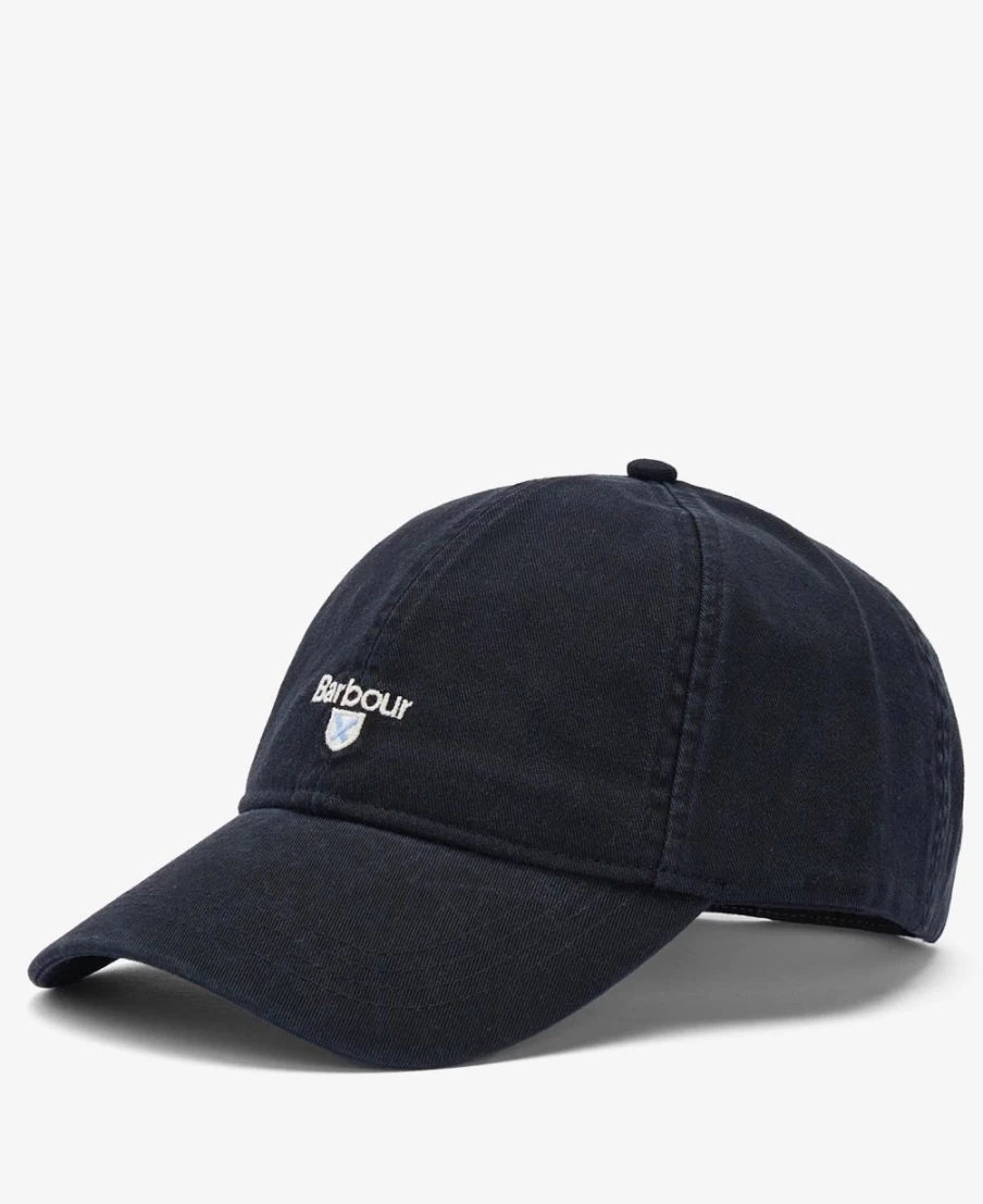 Barbour Mens Sport Cap in Racing Green - Cascade Style Adjustable Baseball Hat