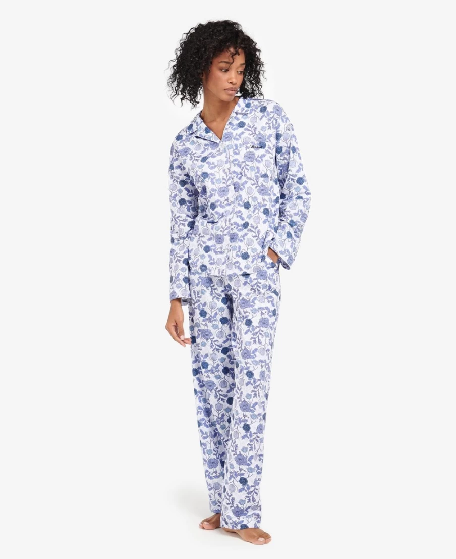 Barbour Women's Bellflower Floral Darcy PJ Set - Floral Print Pajama Set