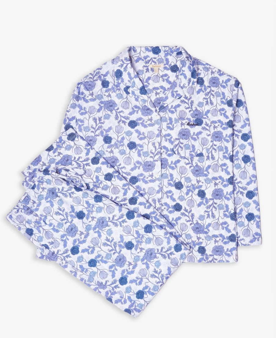 Barbour Women's Bellflower Floral Darcy PJ Set - Floral Print Pajama Set