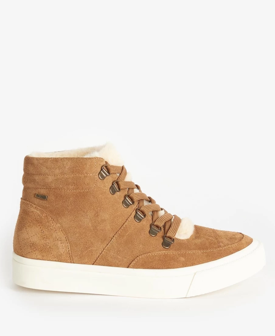 Barbour Women's Minnie Boots in Taupe - Waterproof Winter Footwear