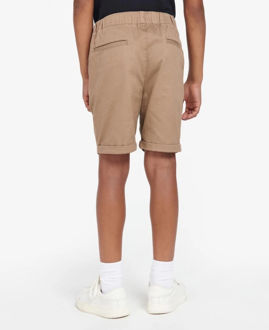 Barbour Boys City Navy Chino Shorts for Comfort and Style
