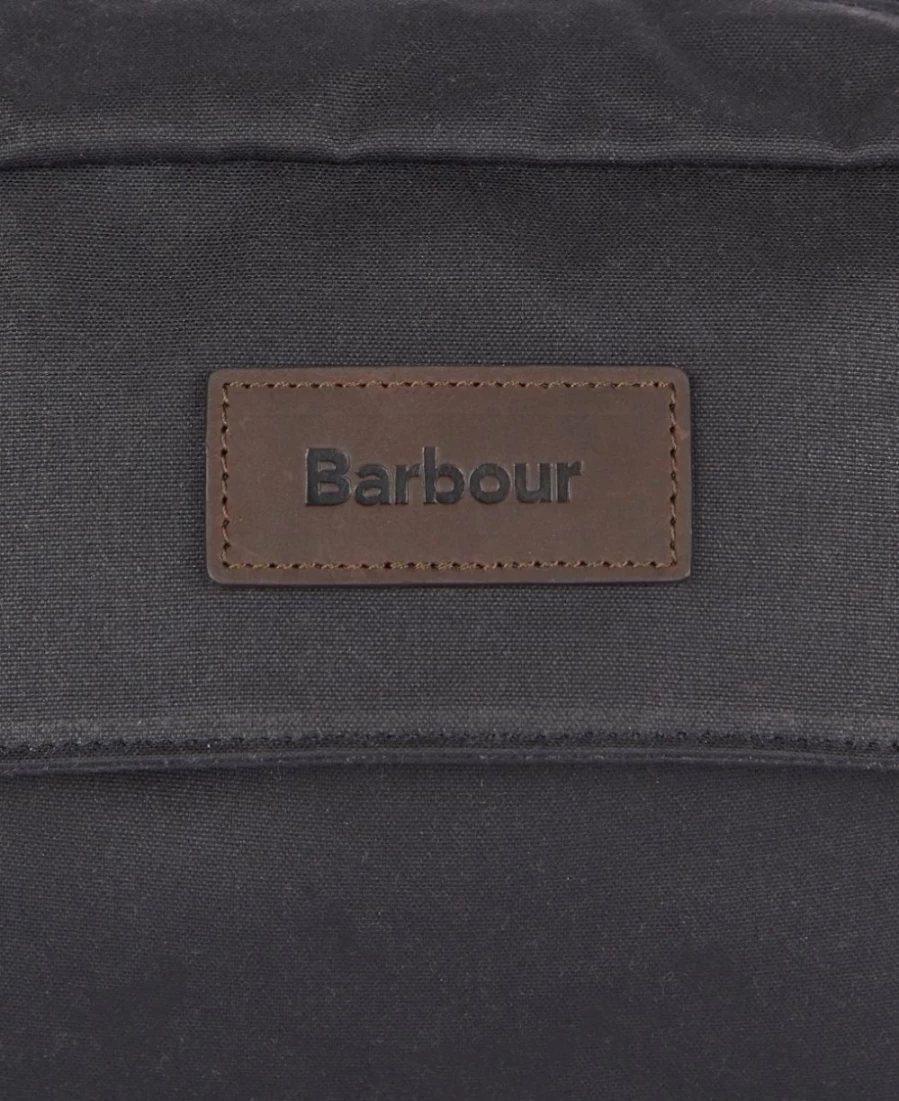 Barbour Men's Classic Navy Essential Waxed Cotton Crossbody Bag