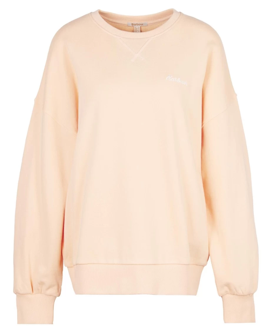 Barbour Women's Kenmore Light Peach Jumper Sweater