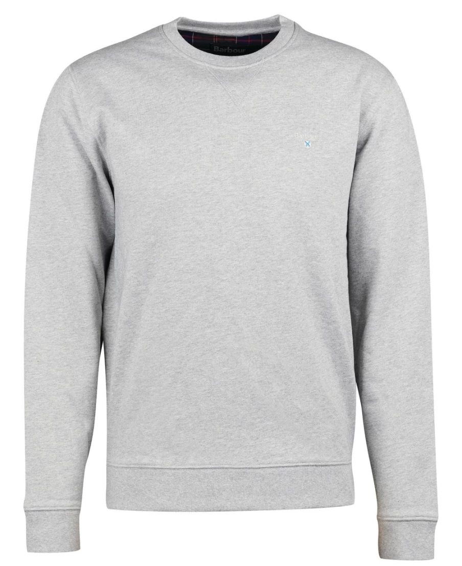 Barbour Men's Ridsdale Black Crew-Neck Sweatshirt
