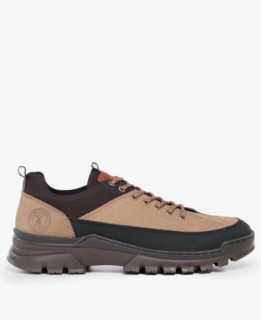Barbour Cain Choco Leather Shoes for Men - Classic British Footwear
