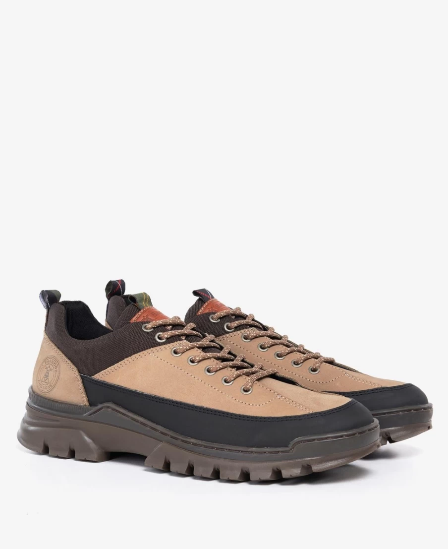 Barbour Cain Choco Leather Shoes for Men - Classic British Footwear