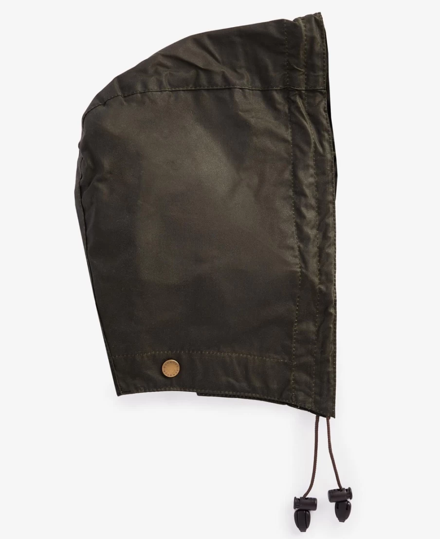 Barbour Men's Lightweight Wax Hooded Jacket in Sand