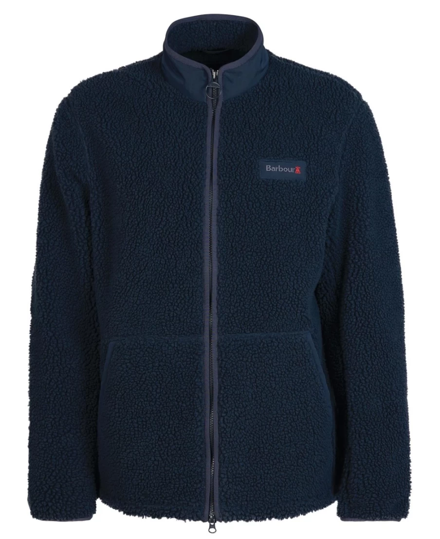 Barbour Men's Rock Fleece Jacket in North Green - Classic Outdoor Wear