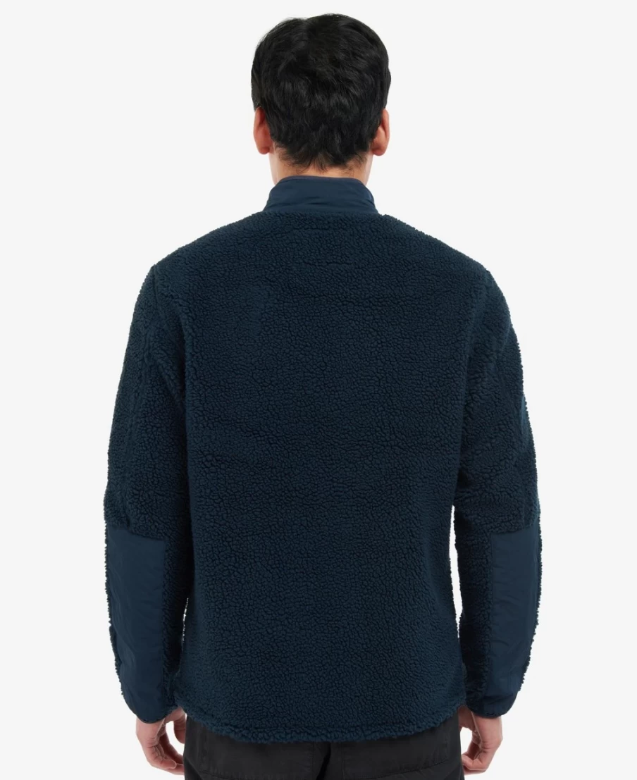 Barbour Men's Rock Fleece Jacket in North Green - Classic Outdoor Wear