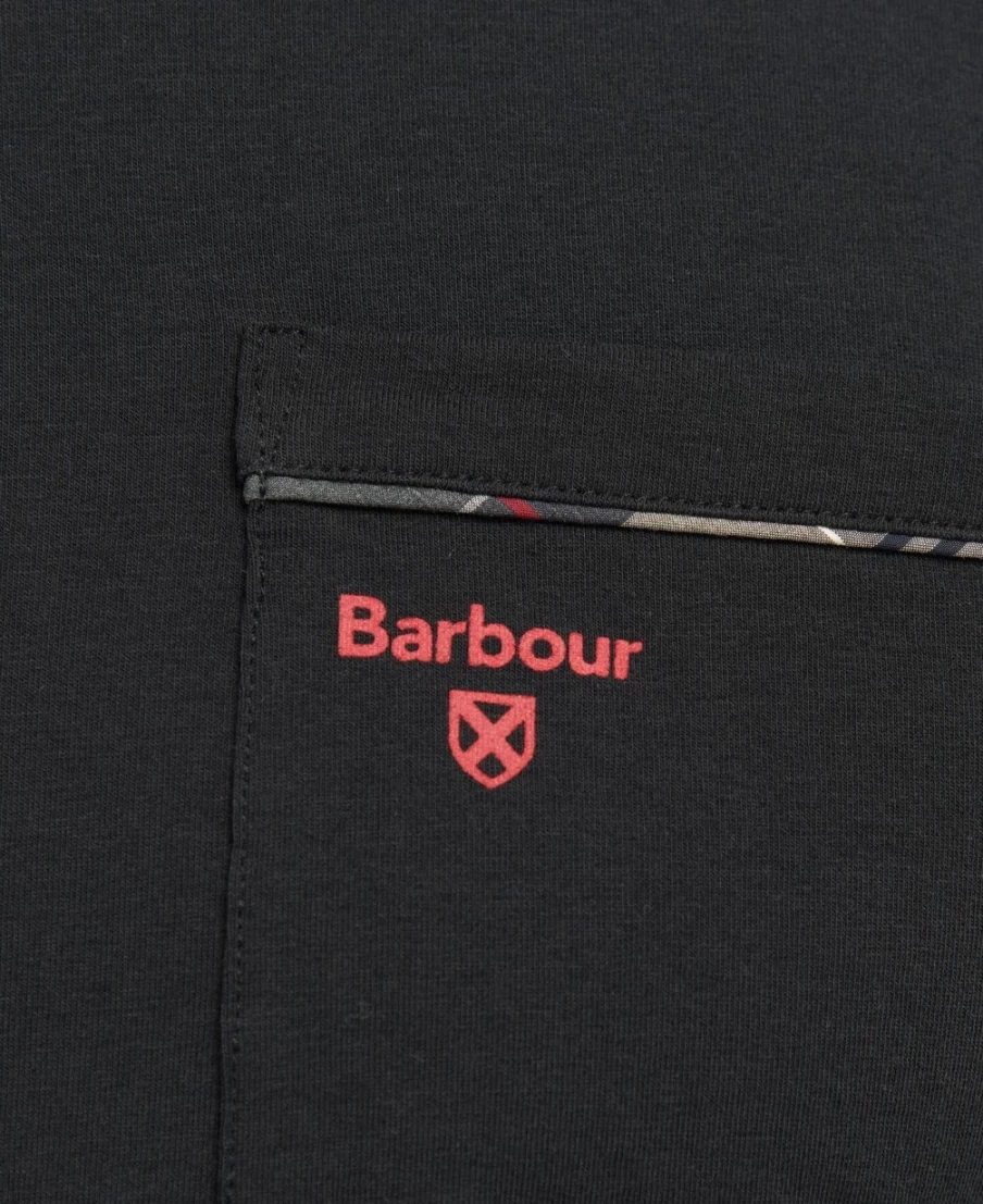 Barbour Men's Summer Navy Tartan Bailes Pajama Set