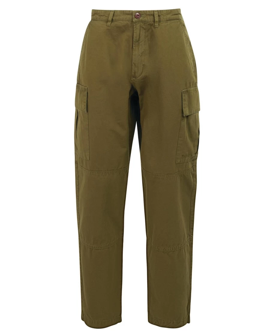 Barbour Men's Ivy Green Essential Ripstop Cargo Pants