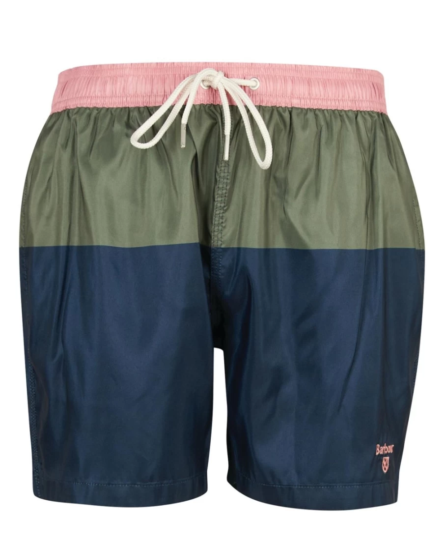 Barbour Men's Sky Blue John Two-Tone Swim Shorts