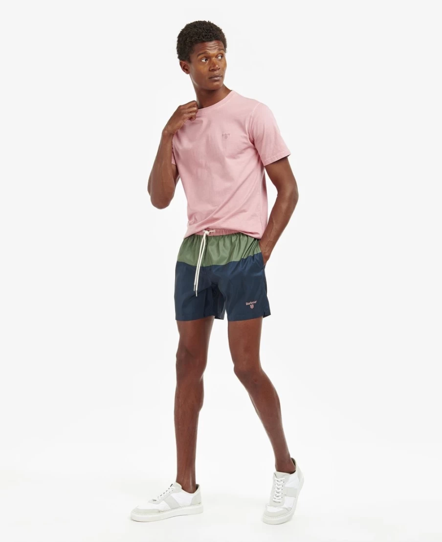 Barbour Men's Sky Blue John Two-Tone Swim Shorts