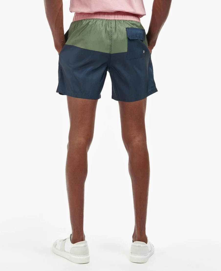 Barbour Men's Sky Blue John Two-Tone Swim Shorts