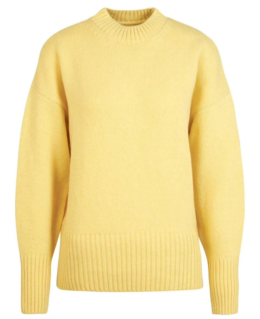 Barbour Women's Malin Knit Sweater in Black - Classic British Style