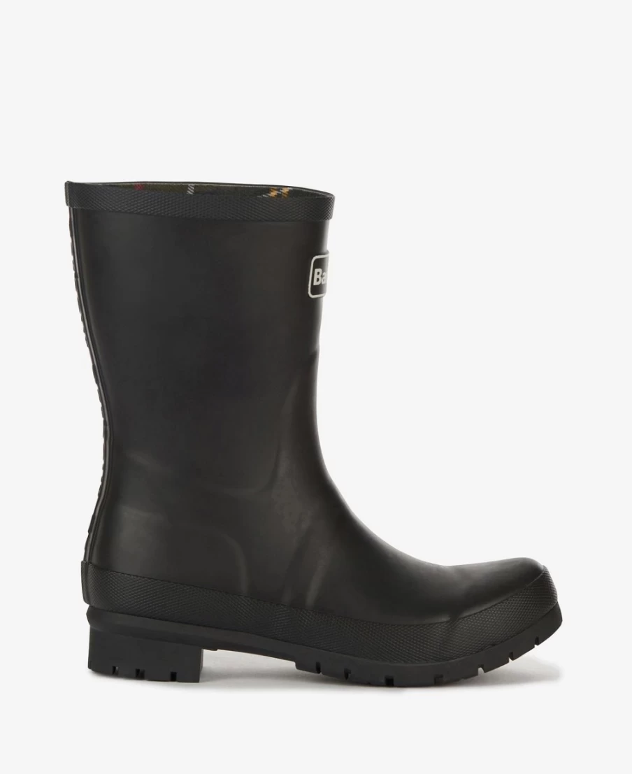 Barbour Women's Banbury Black Wellington Boots Waterproof Outdoor Rain Footwear