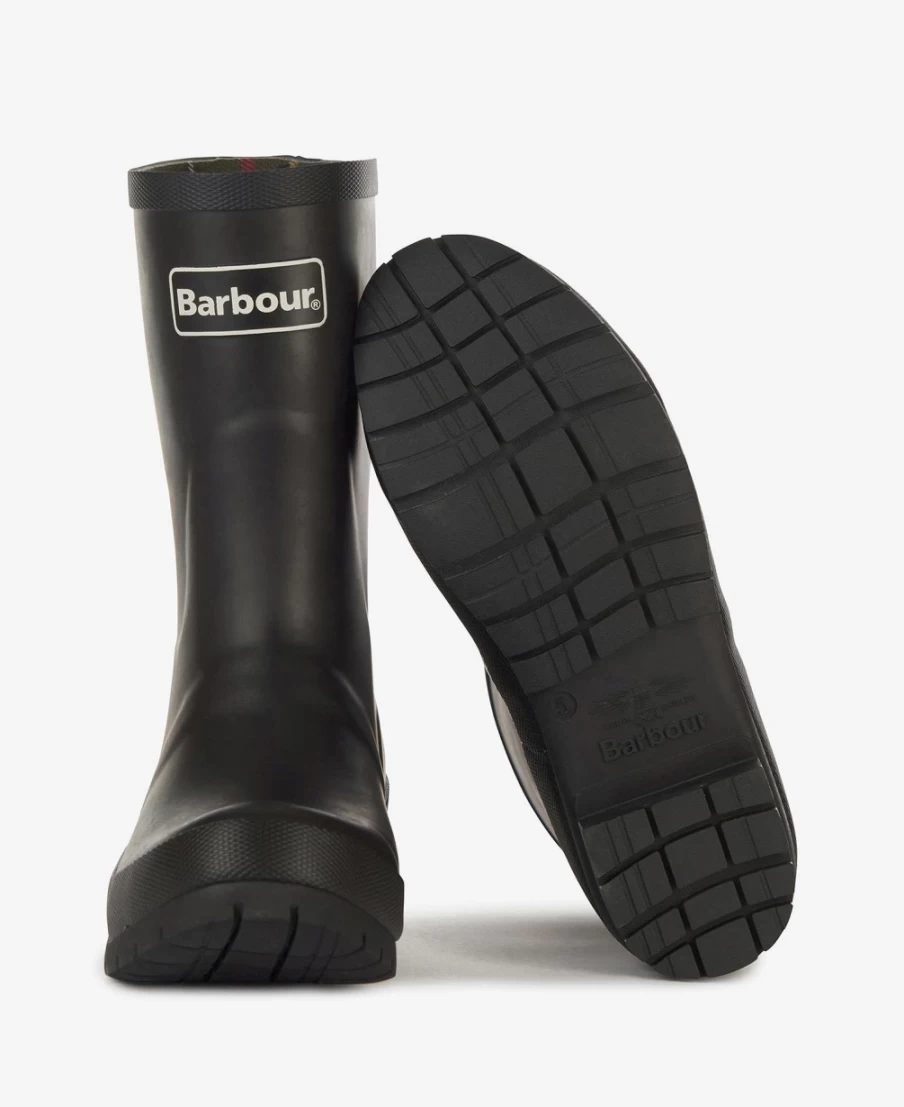 Barbour Women's Banbury Black Wellington Boots Waterproof Outdoor Rain Footwear