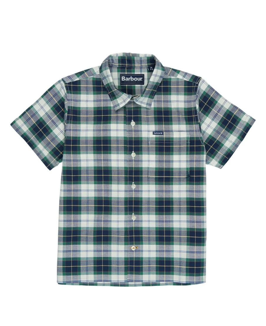 Barbour Boys Summer Ivy Tartan Shirt - Classic Plaid Button-Up for Boys