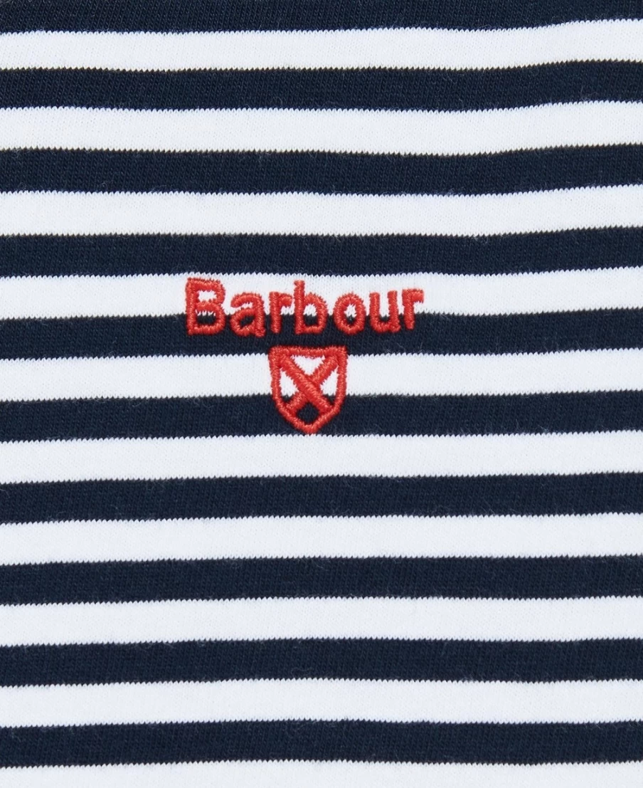 Barbour Boys Classic Navy Blake Cotton T-Shirt for Kids