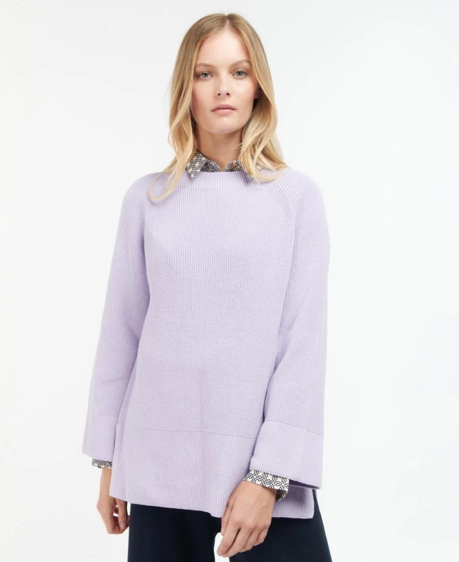 Barbour Women's Iris Knitted Sweater - Barrhead Cable Knit Pullover