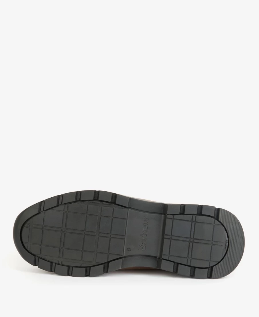 Barbour Men's Ward Boots in Buff - Classic Waterproof Leather Footwear