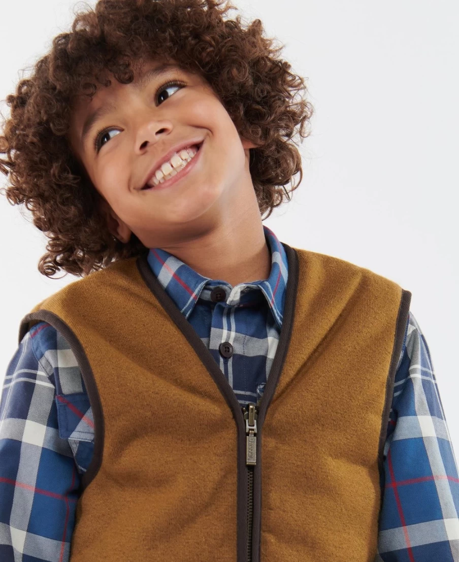 Barbour Boys' Beaufort Fur Liner Jacket for Children