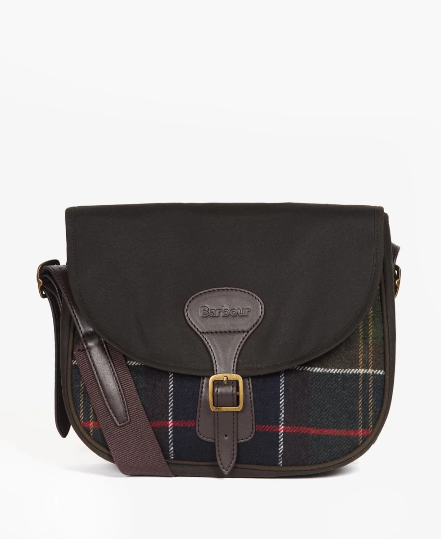 Barbour Men's Classic Tartan Crossbody Bag - Stylish & Functional Shoulder Bag