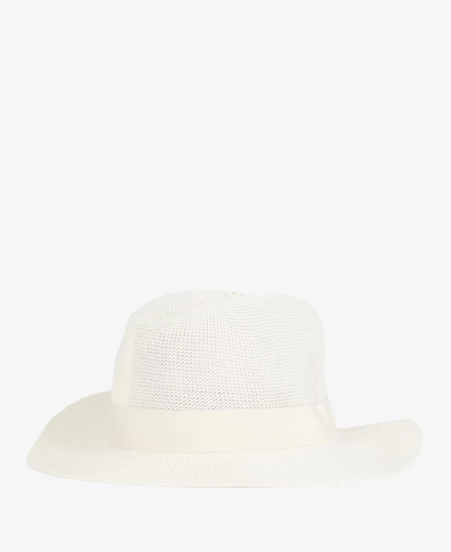 Barbour Womens Fairbourne Fedora Hat in Yarrow