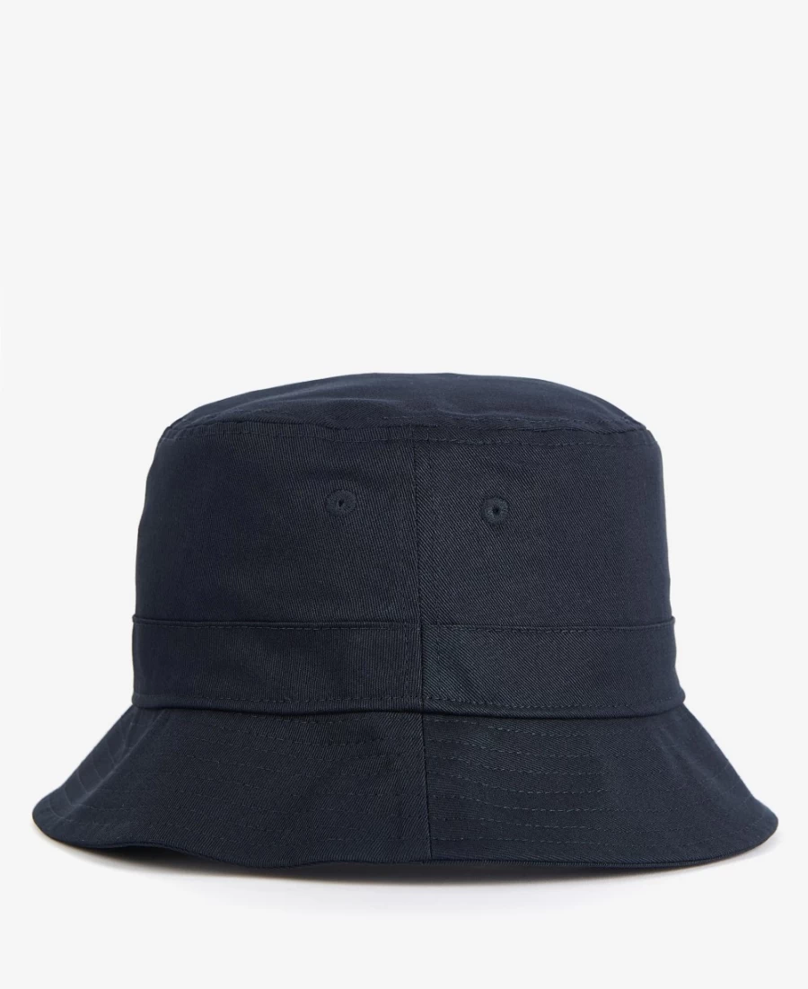 Barbour Olivia Bucket Hat for Men in Pink Punch - Waterproof Waxed Cotton Sun Hat